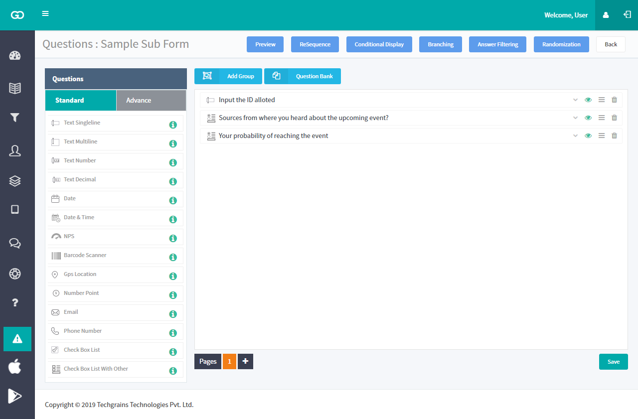 Configure Question