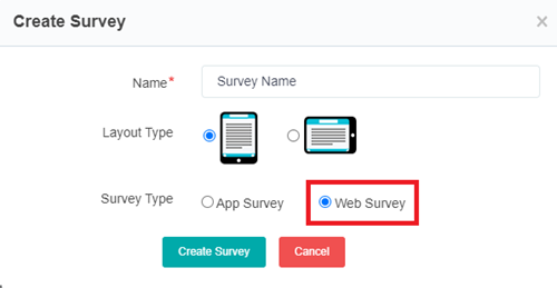 Quick create survey start - ngSurvey