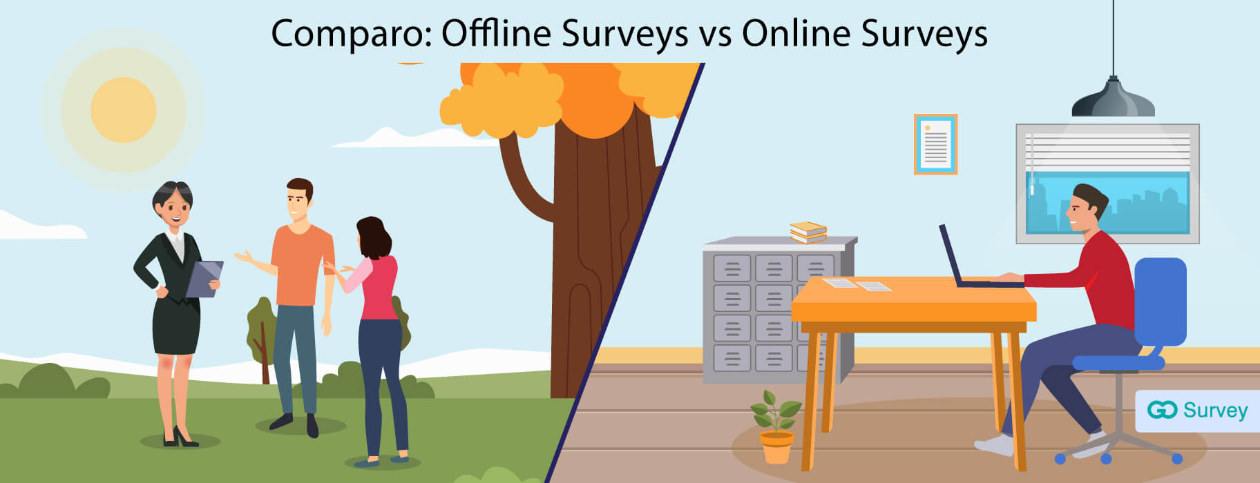 Why choose offline surveys over online surveys?